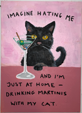 Martinis With My Cat by Phaedra Peer